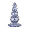 Interieur Royal Delft | Tulpenpiramide Rond Bloem