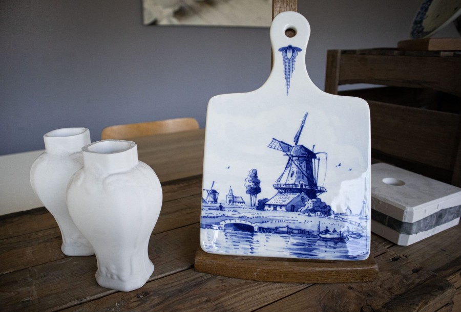 Tafelen Royal Delft | Kaasplank Groot Molen