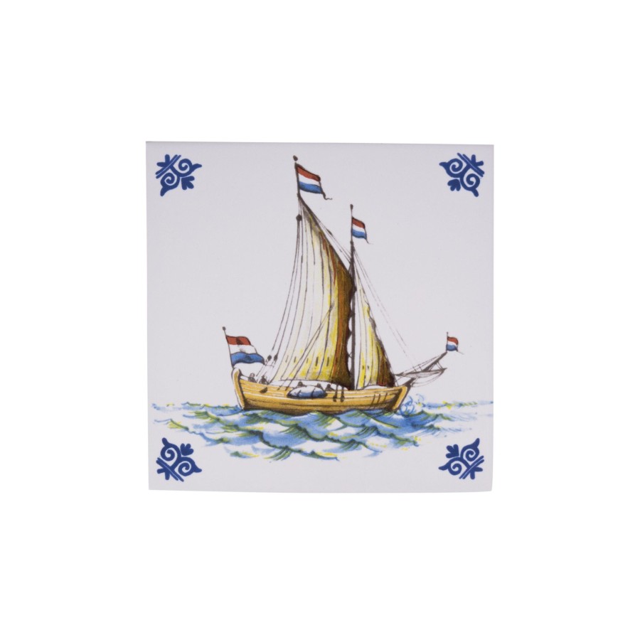 Interieur Royal Delft | Tegel Schip