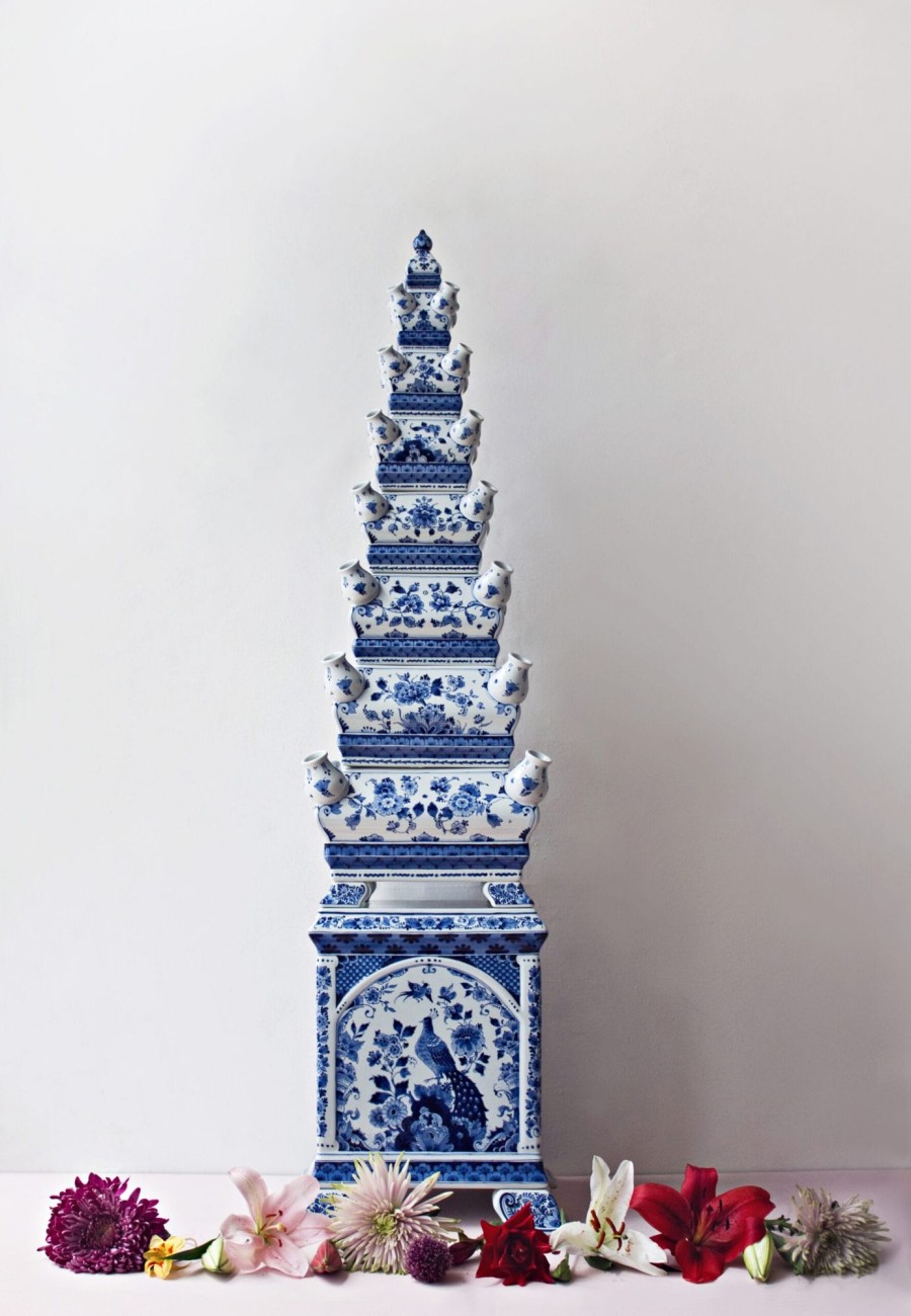 Interieur Royal Delft | Tulpenvaas Piramide