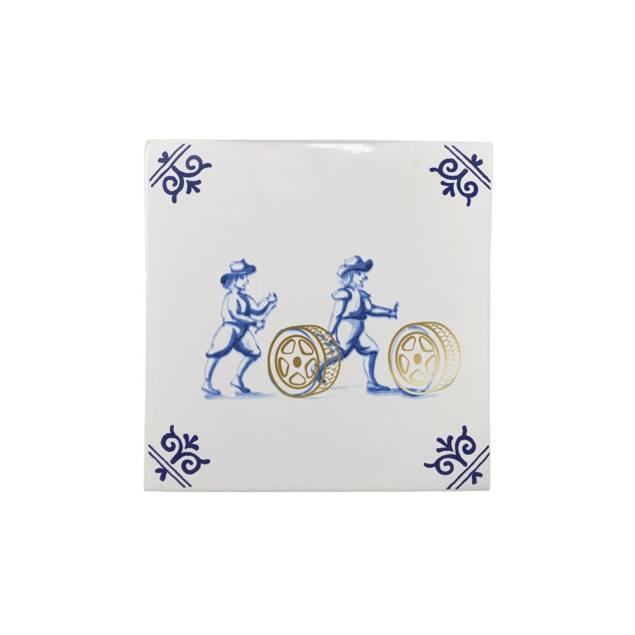 Interieur Royal Delft | Bandenwissel