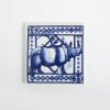 Interieur Royal Delft | Tile Extinct Animals Dwarf Rhino