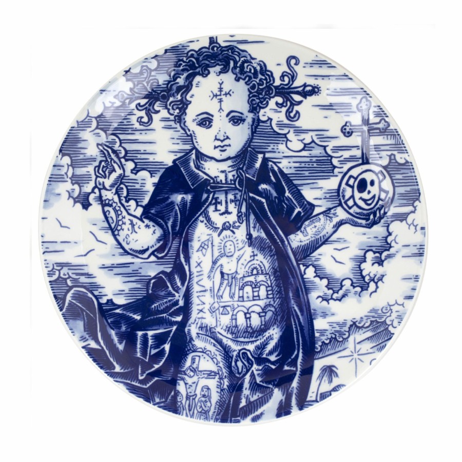 Interieur Royal Delft | Bord Memento Mori