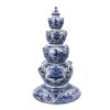 Interieur Royal Delft | Tulpenpiramide Rond Molen/Bloem