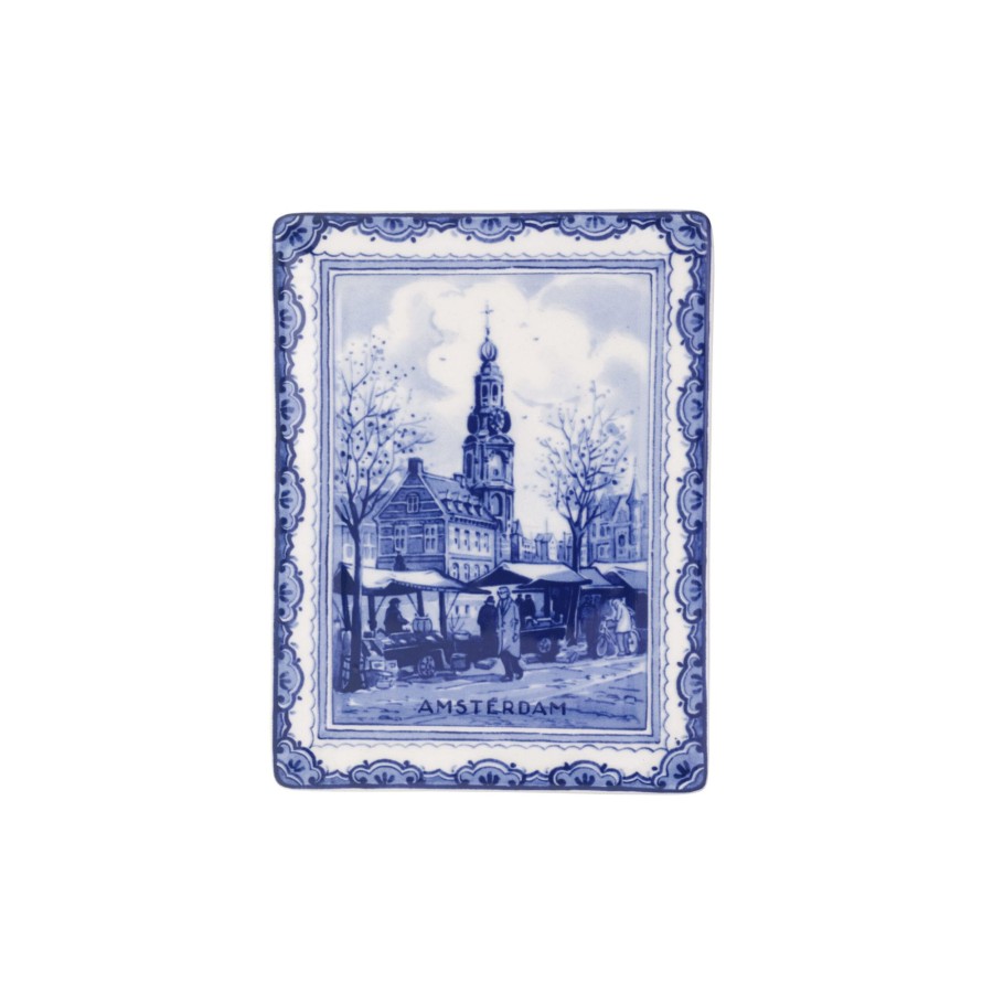 Interieur Royal Delft | Bord Munttoren Amsterdam