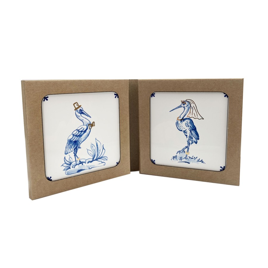 Interieur Royal Delft | Set Bruidegom En Bruid