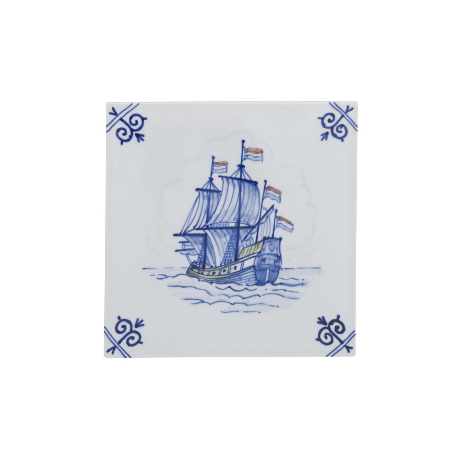 Interieur Royal Delft | Tegel Schip