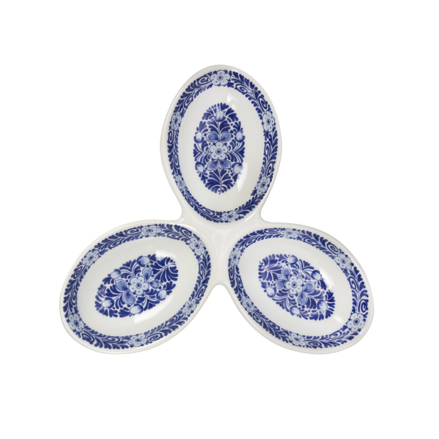 Tafelen Royal Delft | Triple Schaal