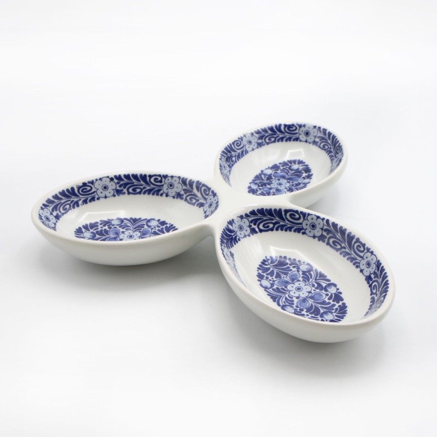 Tafelen Royal Delft | Triple Schaal