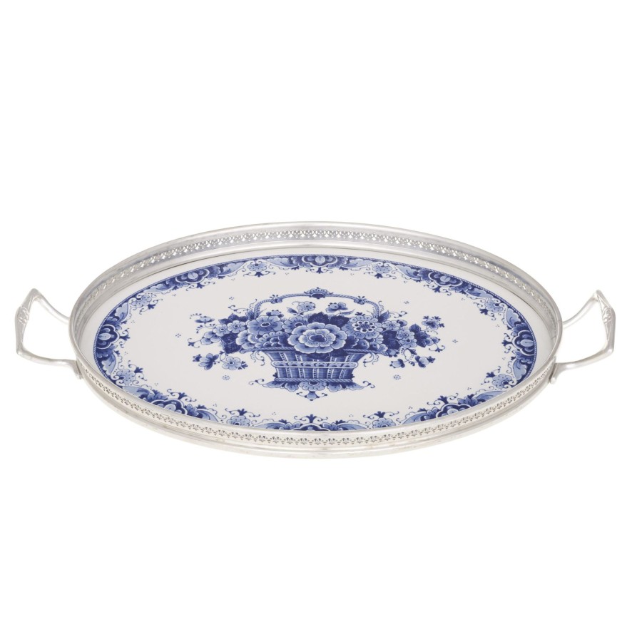 Tafelen Royal Delft | Dienblad Bloem