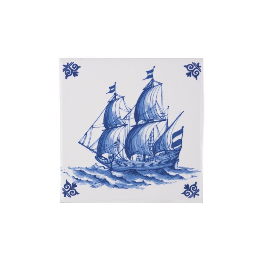 Interieur Royal Delft | Tegel Schip