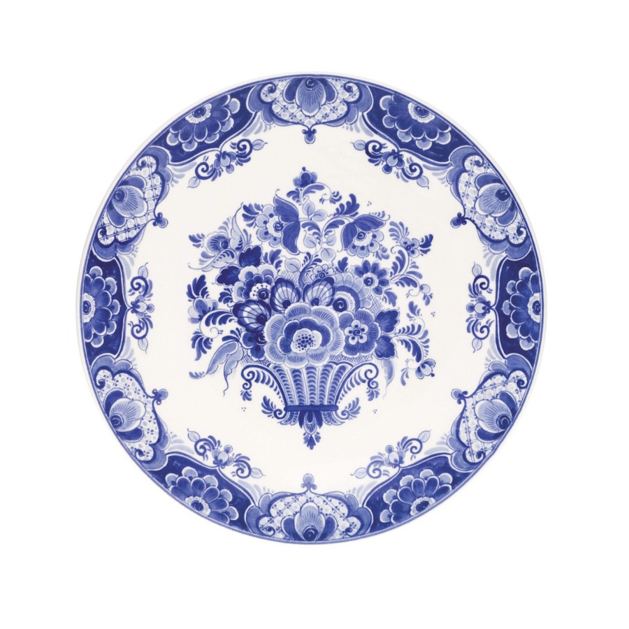 Interieur Royal Delft | Bord Bloemenmand