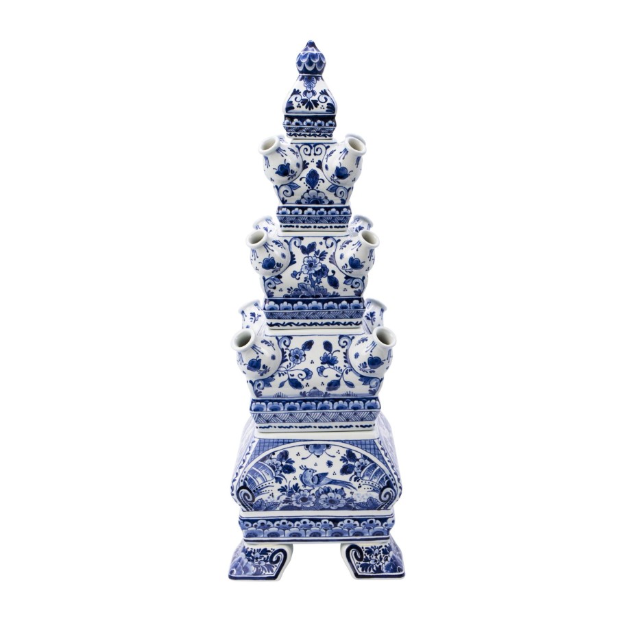 Interieur Royal Delft | Tulpenpiramide Tafelstuk