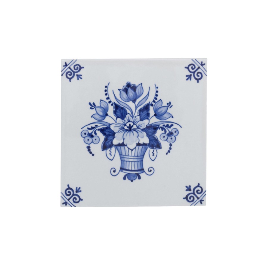 Interieur Royal Delft | Tegel Bloemenmand