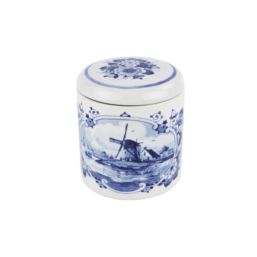 Interieur Royal Delft | Stroopwafelpot Molen