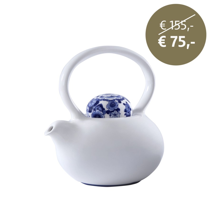 Tafelen Royal Delft | Belly Teapot 1 L